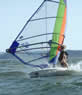 Windsurfing off the coast of PEI